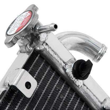 Benelli TNT 300 / BN 302 / 302 S / STELS / Keeway RKX Aluminum Radiator 26mm Core TIG-Welded Direct Bolt-On Replacement