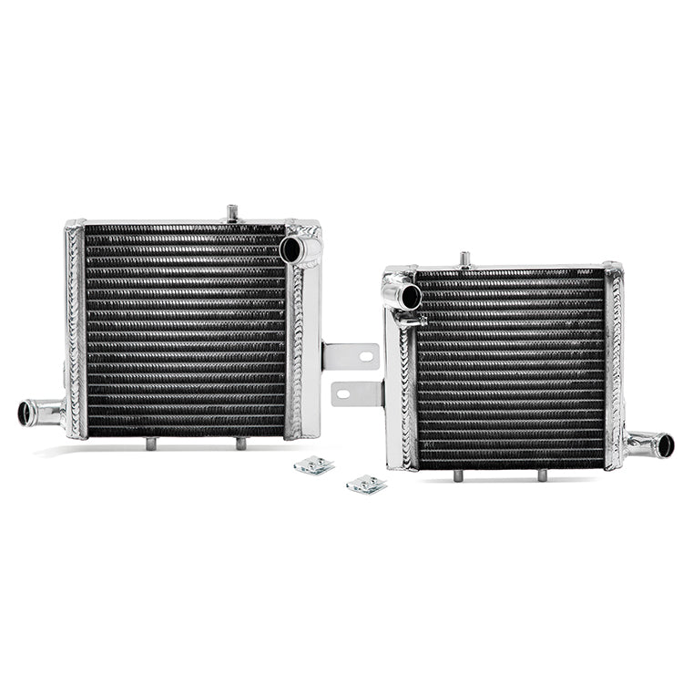 Benelli TNT 899 / TNT 1130 / TNT R160 2004-2016 Left & Right Aluminum Radiators 26mm Core TIG-Welded 270100020000 / 270100030000