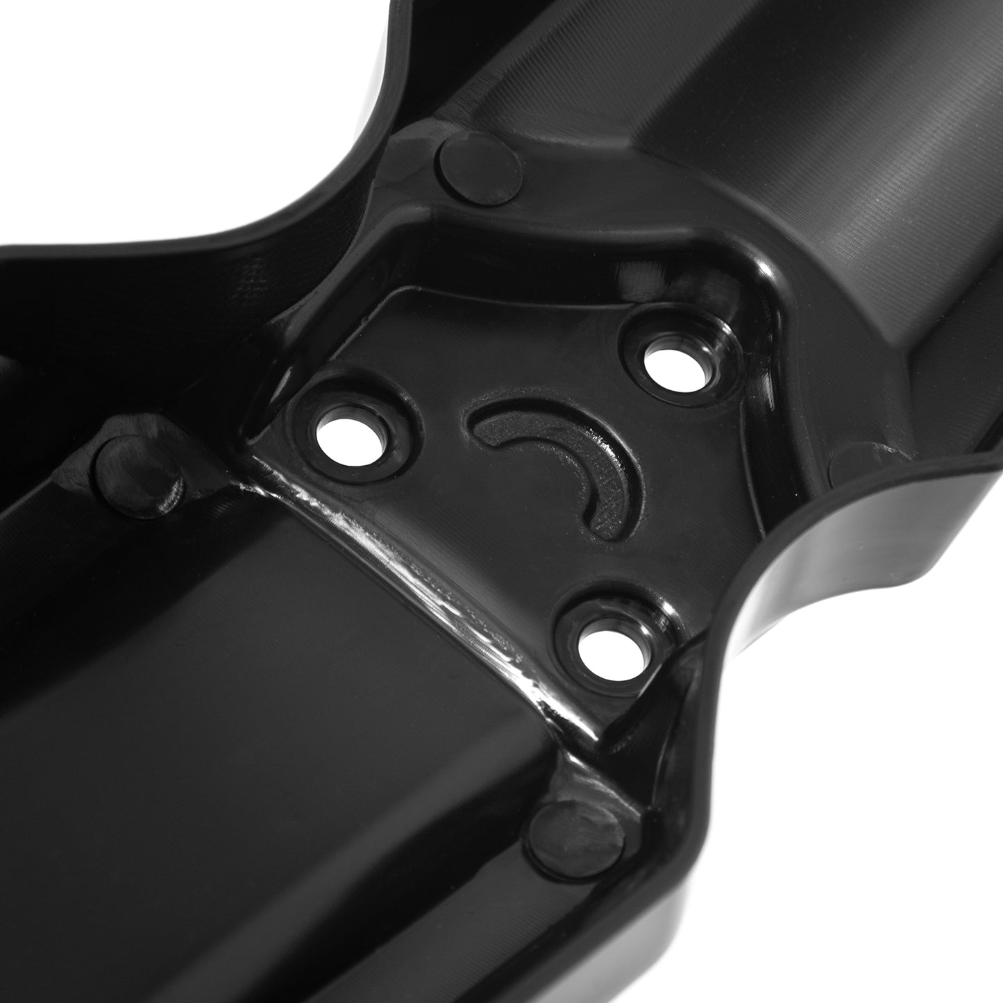 Black PP Plastic Front Mudguard Dirt Splash Guard For Arctic Leopard XE Pro S