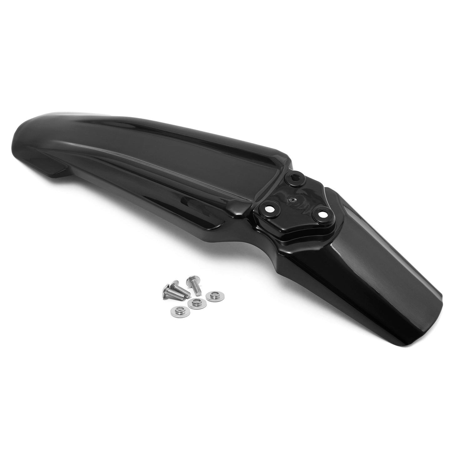 Black PP Plastic Front Mudguard Dirt Splash Guard For Arctic Leopard XE Pro S