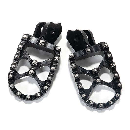 CNC 7075 Aluminum 57mm Wide Foot Pegs for Surron Light Bee2 Off-Road Footrests