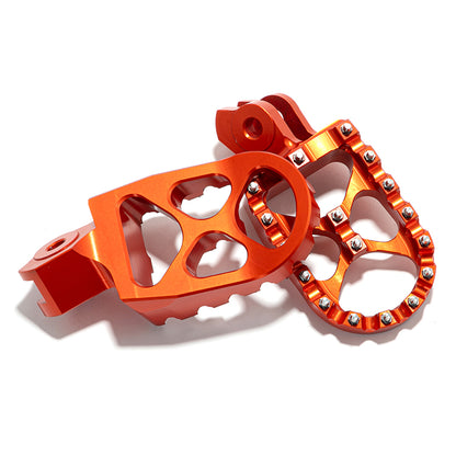 CNC 7075 Aluminum 57mm Wide Foot Pegs for Surron Light Bee2 Off-Road Footrests