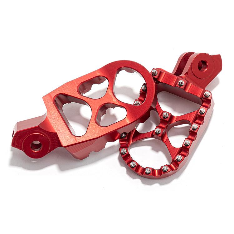 CNC 7075 Aluminum 57mm Wide Foot Pegs for Surron Light Bee2 Off-Road Footrests