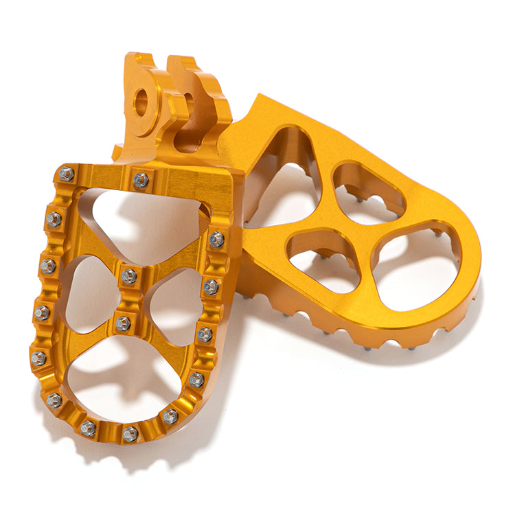 CNC 7075 Aluminum 57mm Wide Foot Pegs for Surron Light Bee2 Off-Road Footrests