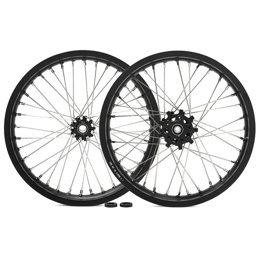 CNC Aluminum 17" Front Rear Spoke Wheel Rim Hub Sets For Altis Sigma / Sigma MX 2024-2025