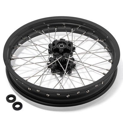 CNC Aluminum 17" Front Rear Spoke Wheel Rim Hub Sets For Altis Sigma / Sigma MX 2024-2025