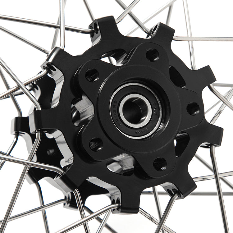 CNC Aluminum 17" Front Rear Spoke Wheel Rim Hub Sets For Altis Sigma / Sigma MX 2024-2025