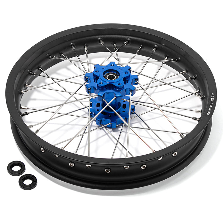 CNC Aluminum 17" Front Rear Spoke Wheel Rim Hub Sets For Altis Sigma / Sigma MX 2024-2025