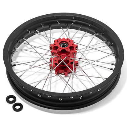 CNC Aluminum 17" Front Rear Spoke Wheel Rim Hub Sets For Altis Sigma / Sigma MX 2024-2025