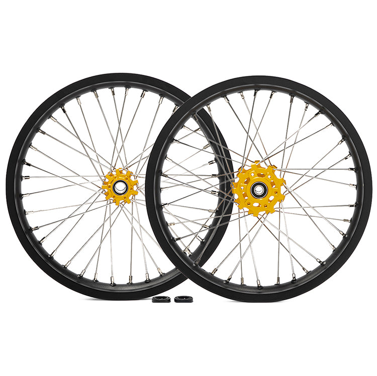 CNC Aluminum 17" Front Rear Spoke Wheel Rim Hub Sets For Altis Sigma / Sigma MX 2024-2025