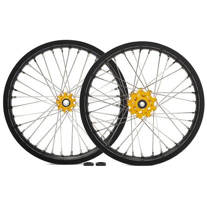 CNC Aluminum 17" Front Rear Spoke Wheel Rim Hub Sets For Altis Sigma / Sigma MX 2024-2025