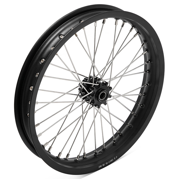 CNC Aluminum 17" Front Rear Spoke Wheel Rim Hub Sets For Altis Sigma / Sigma MX 2024-2025