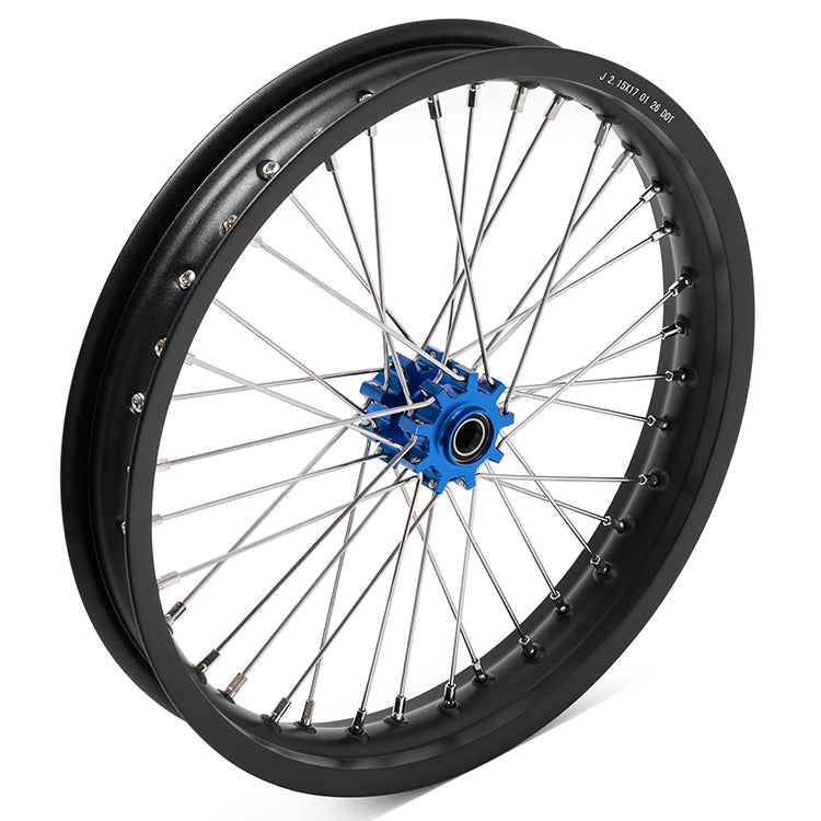 CNC Aluminum 17" Front Rear Spoke Wheel Rim Hub Sets For Altis Sigma / Sigma MX 2024-2025
