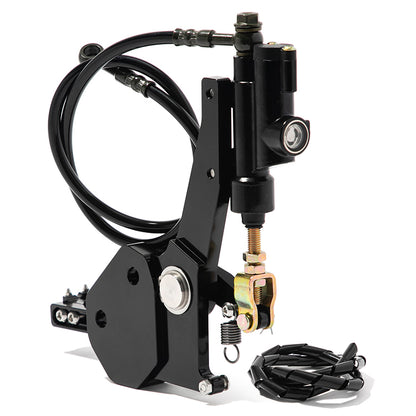 CNC Aluminum Hydraulic Rear Foot Brake Assembly Kit for Rawrr Mantis X Pro