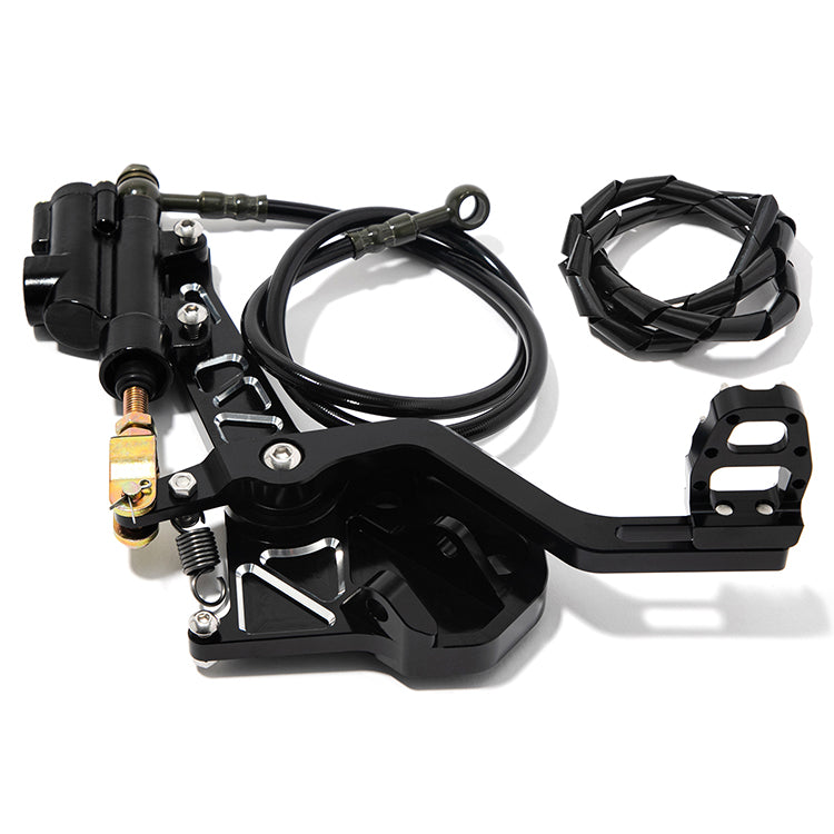 CNC Aluminum Hydraulic Rear Foot Brake Assembly Kit for Rawrr Mantis X Pro