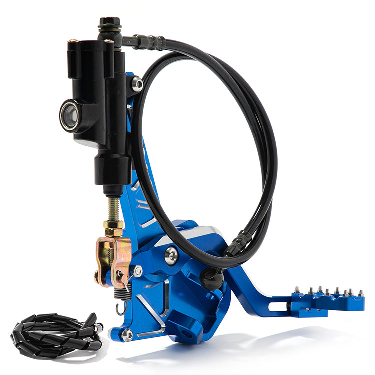 CNC Aluminum Hydraulic Rear Foot Brake Assembly Kit for Rawrr Mantis X Pro