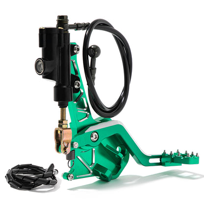 CNC Aluminum Hydraulic Rear Foot Brake Assembly Kit for Rawrr Mantis X Pro