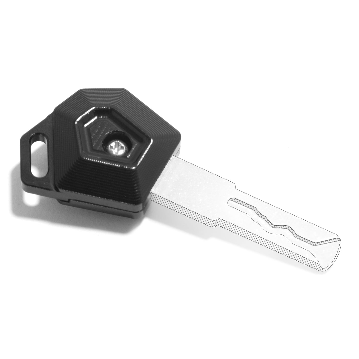 CNC Aluminum Key Cover Case for Surron Light Bee2 Ignition Key Shell Upgrade