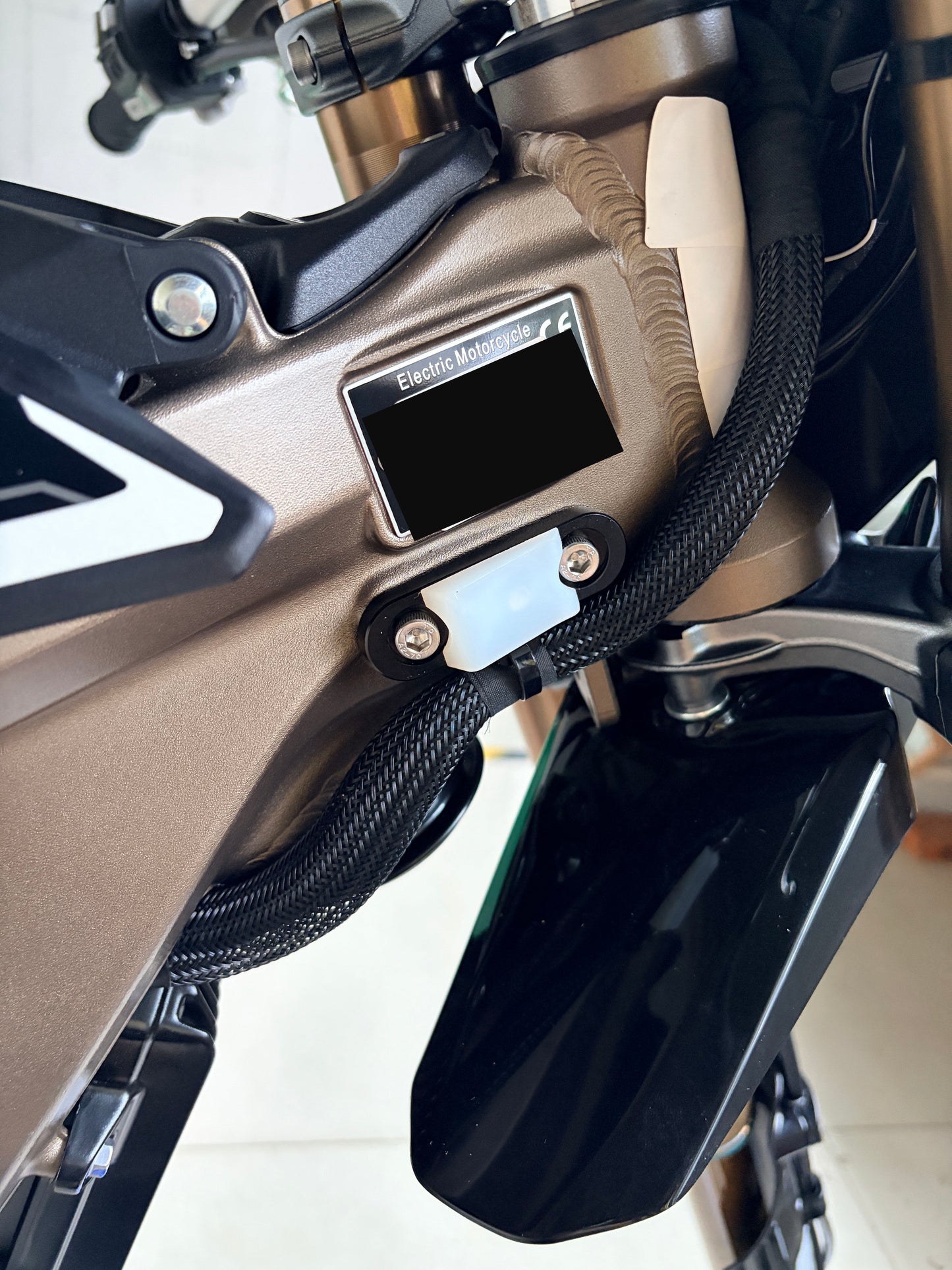 CNC Aluminum Steering Stop Blocks for Surron Light Bee2 Fork Bumper Guard
