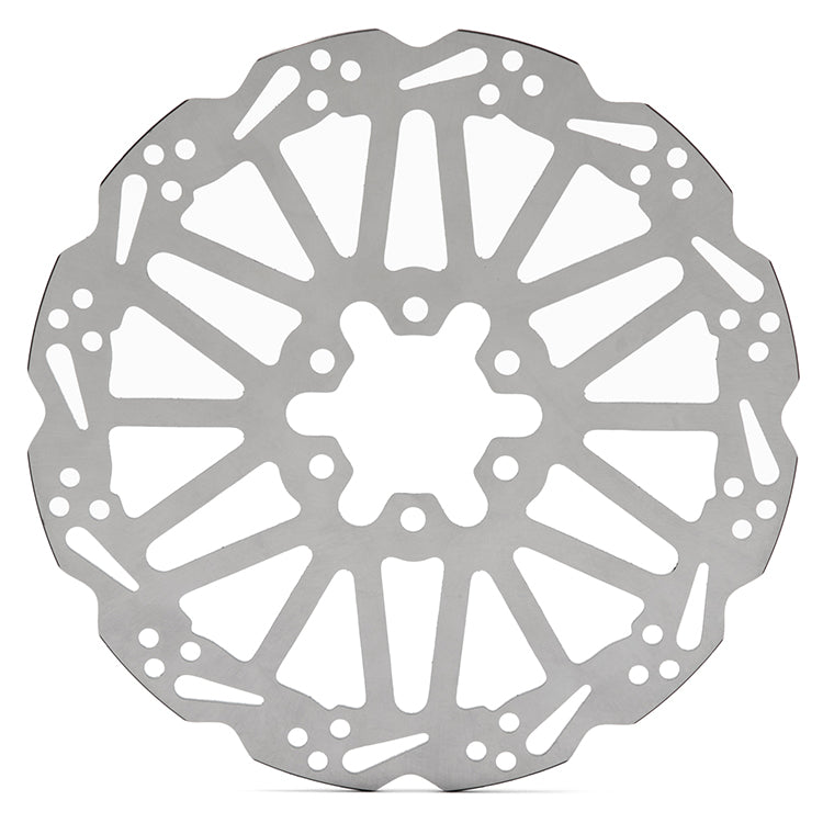 CNC Steel Front / Rear Wave Brake Rotors (180mm / 160mm) for Surron Hyper Bee
