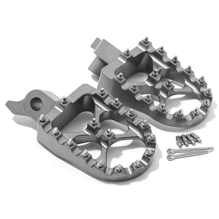 CNC Wide Foot Pegs 57mm Aluminum Footrest For Yamaha YZ250F 2024-2026 / YZ250FX 2025-2026 / YZ450F 2023-2026