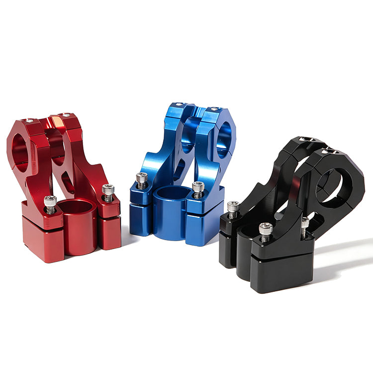 Custom CNC Anodized Handlebar Riser for Talaria Sting MX5 Pro