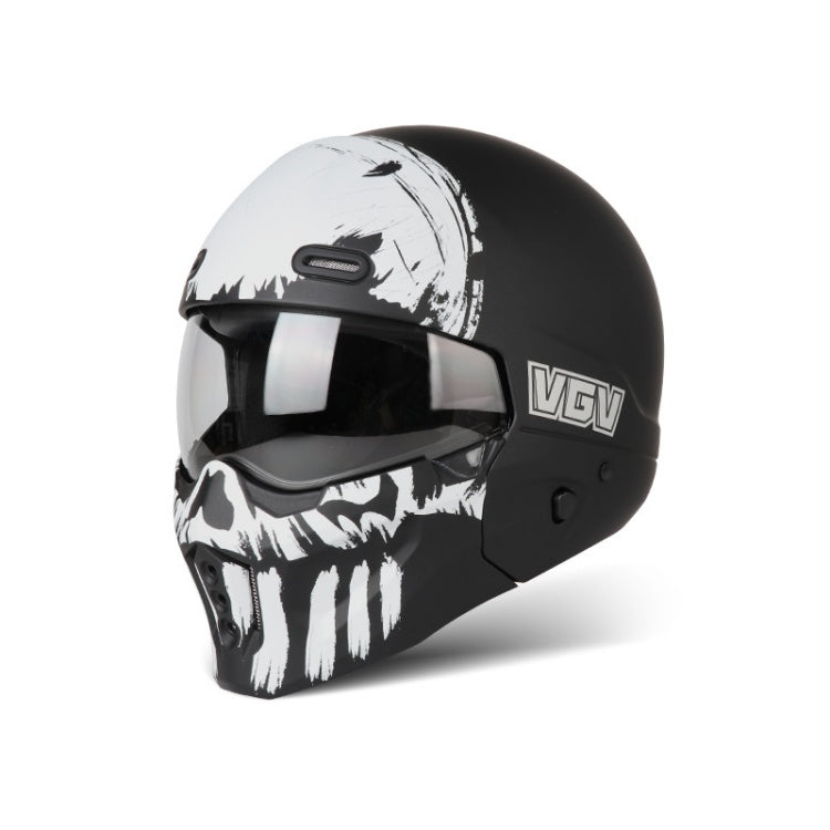 DOT certified motorcycle riding helmet combination helmet full helmet / 3/4 helmet / Bluetooth headset slot