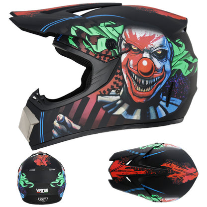 DOT certified outdoor/off-road/motorcycle riding helmet full face helmet / Free three-piece set