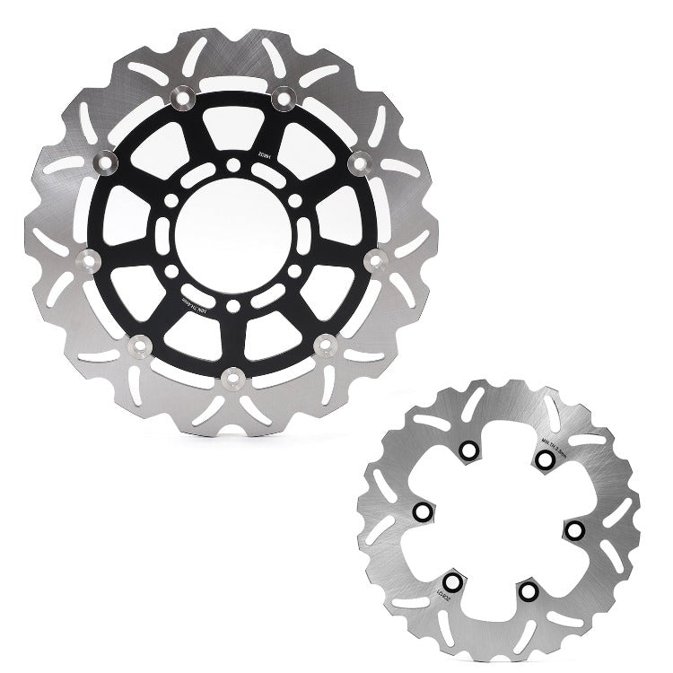 For KTM 125 Duke 2021-2022 / 390 Adventure 2020-2021 / 390 Duke / RC 390 2017-2021 Front Rear Brake Disc Rotors