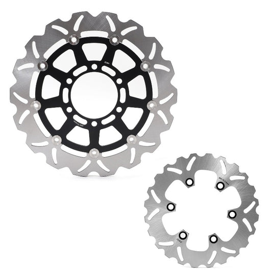 For KTM 125 Duke 2021-2022 / 390 Adventure 2020-2021 / 390 Duke / RC 390 2017-2021 Front Rear Brake Disc Rotors