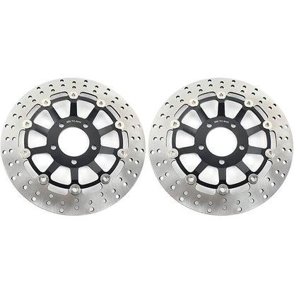 Returned Front Rear Brake Disc for Suzuki GSX600F GSX750F 89-97 / GSF400 Bandit 89-94 / GSX750 89-92 / GSX400F 88-90 / GSX400 94-96 99 05
