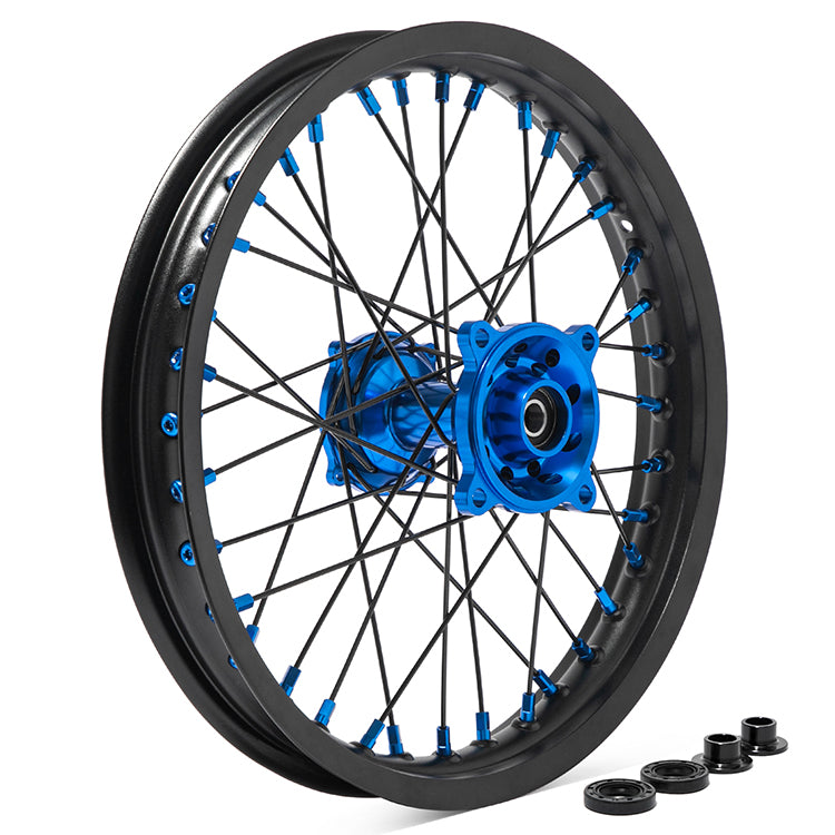 19" Front 16" Rear Motocross Wheel Set for Suzuki RM80 1990-2001 / RM85 2002-2024 / Yamaha YZ80 1990-2001 / YZ85 2002-2026