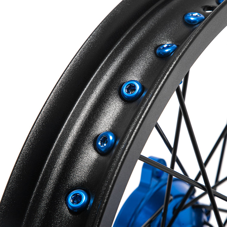 19" Front 16" Rear Motocross Wheel Set for Suzuki RM80 1990-2001 / RM85 2002-2024 / Yamaha YZ80 1990-2001 / YZ85 2002-2026