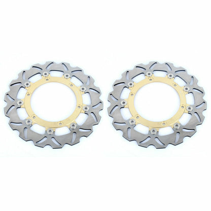 For Aprilia ETV1000 Capenord / ETV1000 Capenord Rally Raid (ABS) 2006-2008 / ETV1000 Capenord ABS 2001-2008 2pcs Front Brake Disc Rotors