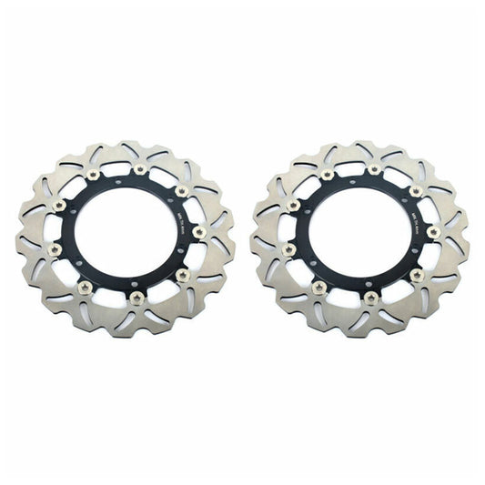 For Aprilia ETV1000 Capenord / ETV1000 Capenord Rally Raid (ABS) 2006-2008 / ETV1000 Capenord ABS 2001-2008 2pcs Front Brake Disc Rotors