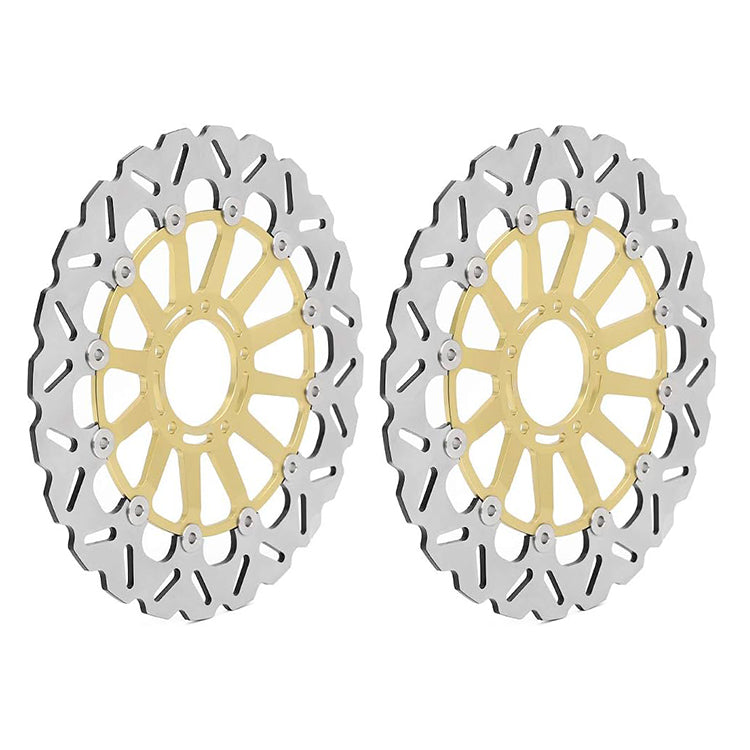 For Ducati 1200 Panigale / S / Tricolore 2012-2013 / 1199 Panigale R 2014 / 1199 Panigale (S) ABS 2012-2014 2pcs Front Brake Disc Rotors