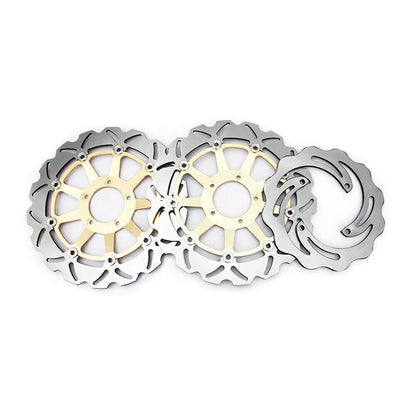 For Ducati 848 EVO 2011-2013 / Monster S4R S4RS Testastretta 2006-2008 / Monster S4RS Tricolore 2008 Front Rear Brake Disc Rotors