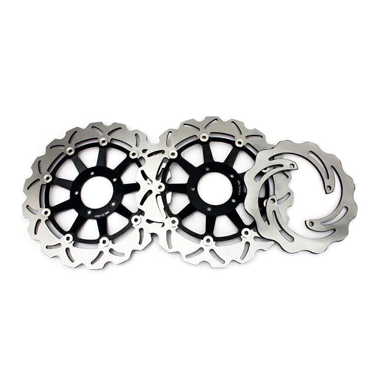 For Ducati 848 EVO 2011-2013 / Monster S4R S4RS Testastretta 2006-2008 / Monster S4RS Tricolore 2008 Front Rear Brake Disc Rotors