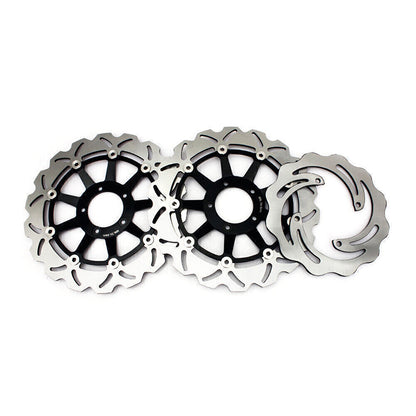 For Ducati 848 EVO 2011-2013 / Monster S4R S4RS Testastretta 2006-2008 / Monster S4RS Tricolore 2008 Front Rear Brake Disc Rotors