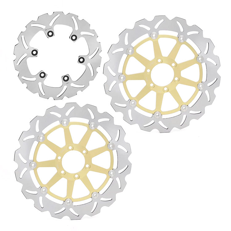 Returned For Ducati Monster 620 2002-2005 / Monster 696 2008-2014 / Monster 750 1994-2001 Front Rear Brake Disc Rotors