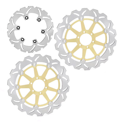 Returned For Ducati Monster 620 2002-2005 / Monster 696 2008-2014 / Monster 750 1994-2001 Front Rear Brake Disc Rotors