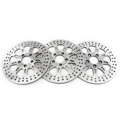 For Harley Touring FLHR Road King 2008-2016 / FLHRC Road King Classic 2008-2020 11.8" Front Rear Brake Rotors