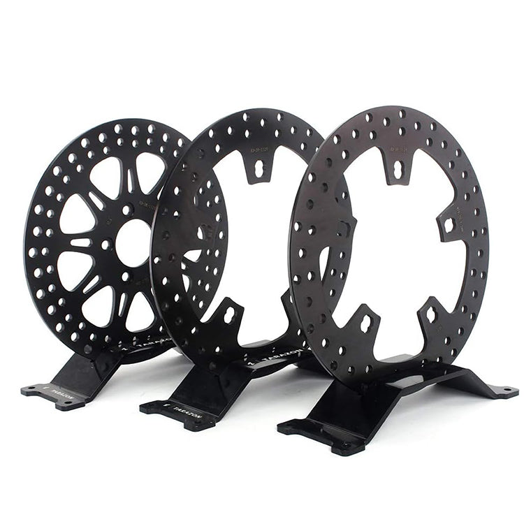 Brake Disc Rotors ハーレーツーリング用の黒いフロントフローティング