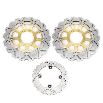 For Honda Fireblade CBR900RR 2000-2003 / CBR929RR SC44 2000-2001 / CBR954RR SC50 2002-2003 Front Rear Brake Disc Rotors