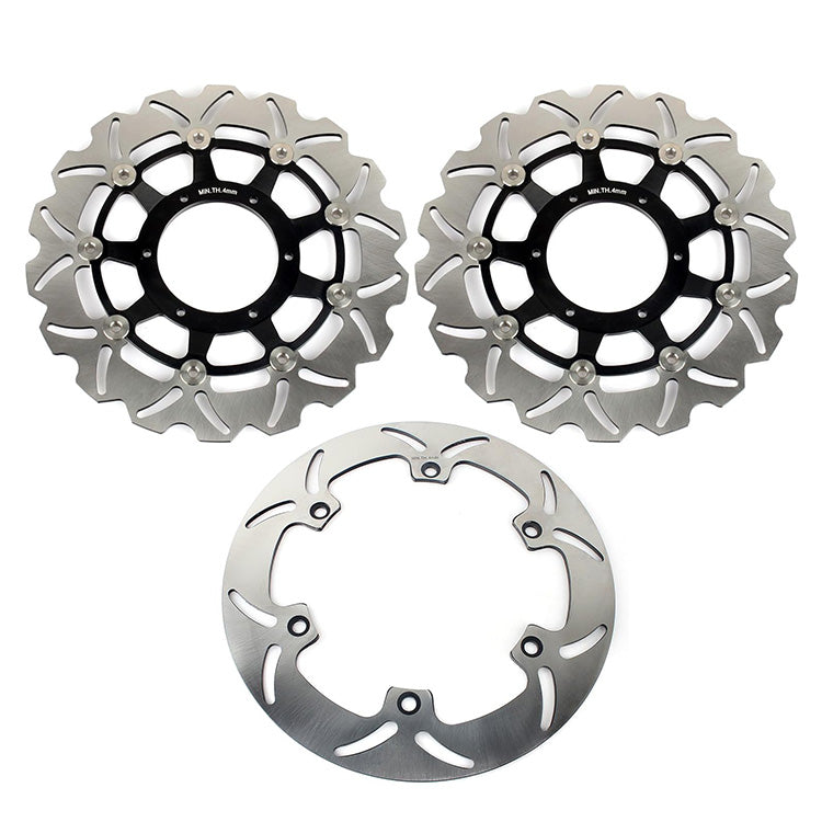 For Honda VTX1800 VTX1800C VTX1800F VTX1800N VTX1800R VTX1800S VTX1800T SC46 2002-2011 Front Rear Brake Disc Rotors