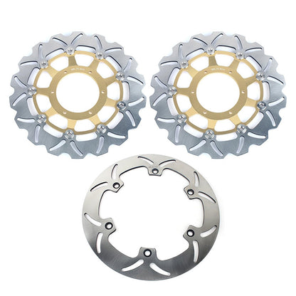 For Honda VTX1800 VTX1800C VTX1800F VTX1800N VTX1800R VTX1800S VTX1800T SC46 2002-2011 Front Rear Brake Disc Rotors