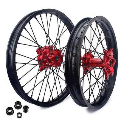 For Honda XR650L 1993-2024 21×1.6 Front 18×2.15 19×2.15 Rear Spoke Wheel Rim Hub Set