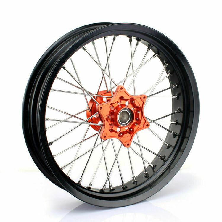 For KTM 125-450 SX SXF XC XCF 2023- / SXF 250 450 Factory Edition 2022-2024 Front Rear Spoke Wheel Rim Hub Set