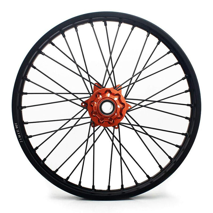 For KTM 125-450 SX SXF XC XCF 2023- / SXF 250 450 Factory Edition 2022-2024 Front Rear Spoke Wheel Rim Hub Set