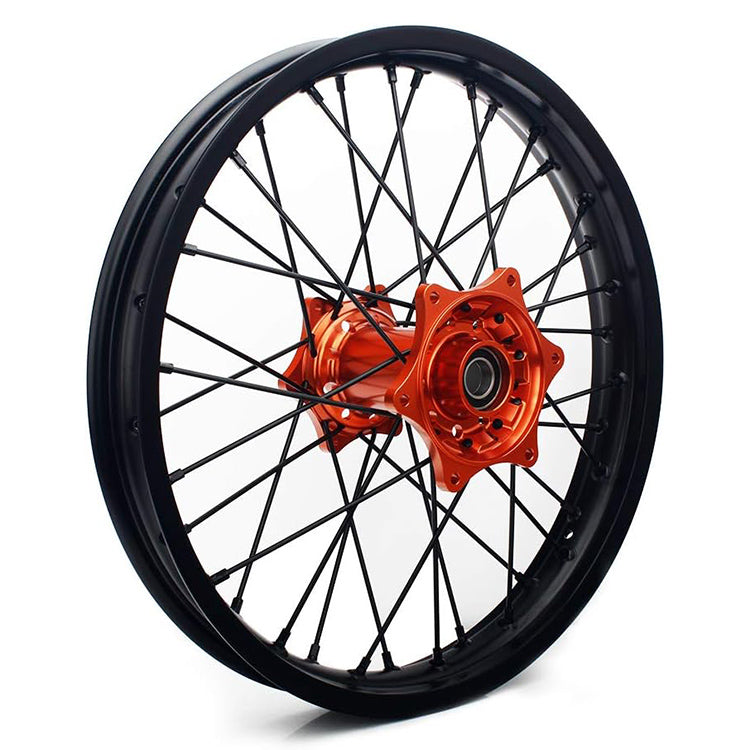 For KTM 125-540 XC XCF XCW SX SXF SXS EXC EXC-F 2003-2015 Front Rear Spoke Wheel Rim Hub Set